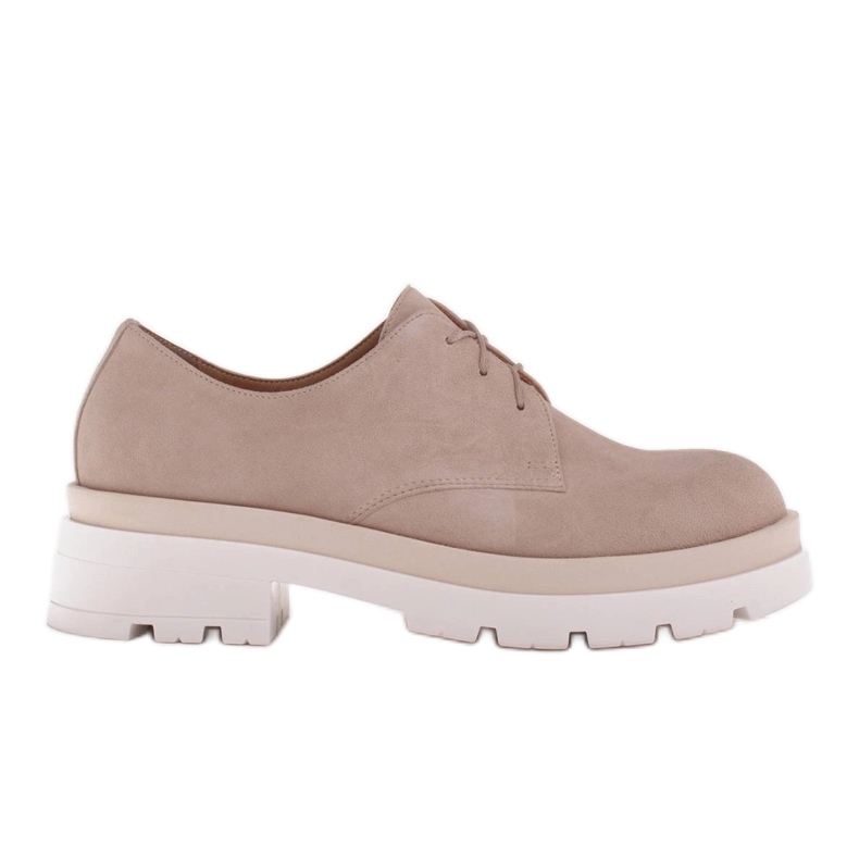 Marco Shoes Scarpe Angelina con suola in bianco e beige