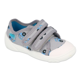 Scarpe per bambini Befado 907P141 blu grigio