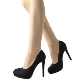 Décolleté nere sul tallone Ultimate nero