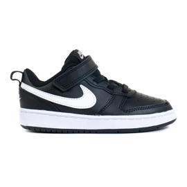 Nike Court Borough Low 2 (TDV) Jr BQ5453-002 scarpe nero