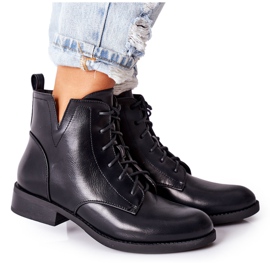 S.Barski Stivaletti Classici da Donna Jodhpur S. Barski Bello nero