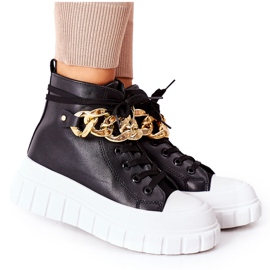 PB1 Sneakers Alte Sulla Piattaforma La Rocca Nera nero