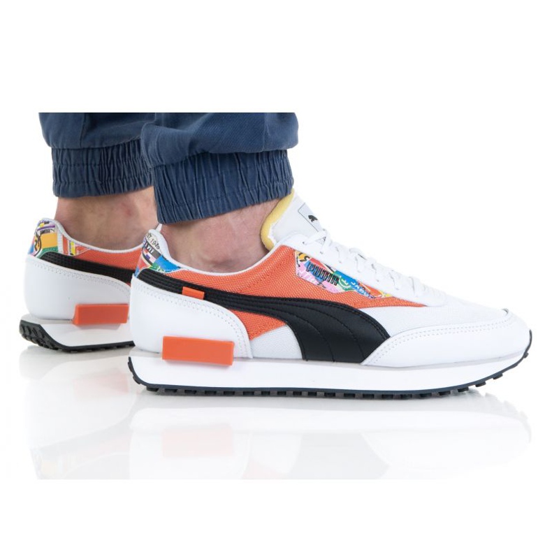 Scarpe Puma Future Rider Ntl Game M 375971 01 bianca