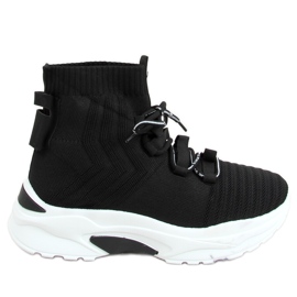 Nero 2032 Calze nere scarpe sportive