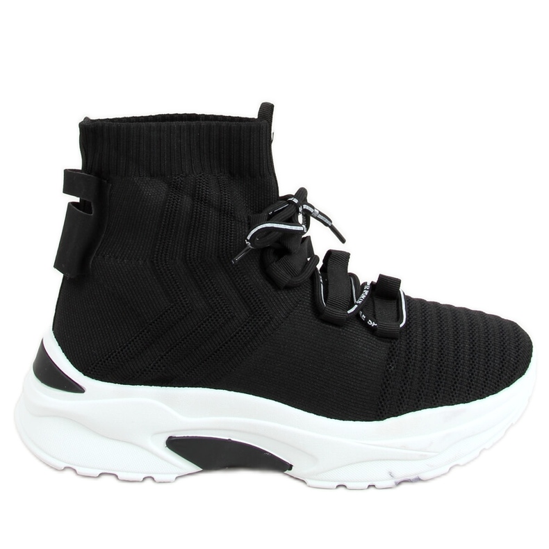 Nero 2032 Calze nere scarpe sportive