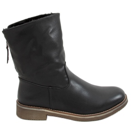 Stivali neri con isolamento spesso Z141 Black nero