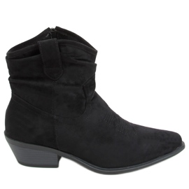 Stivali da cowboy neri da donna 99-65 Black nero