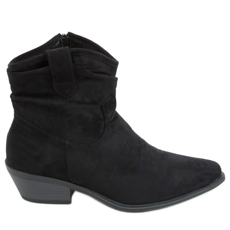 Stivali da cowboy neri da donna 99-65 Black nero