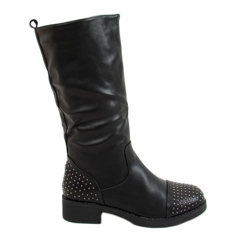 Stivali militari neri KL-627 Black nero