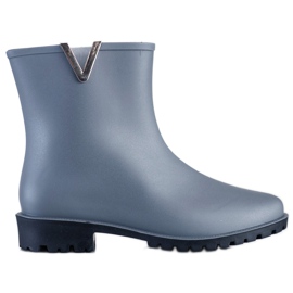 SHELOVET Galosce grigie alla moda grigio