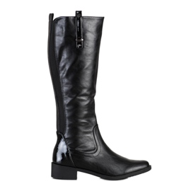 SHELOVET Stivali Classici Con Ecopelle nero