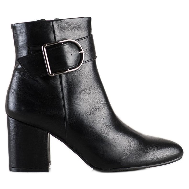 SHELOVET Stivali Classici Con Fibbia nero