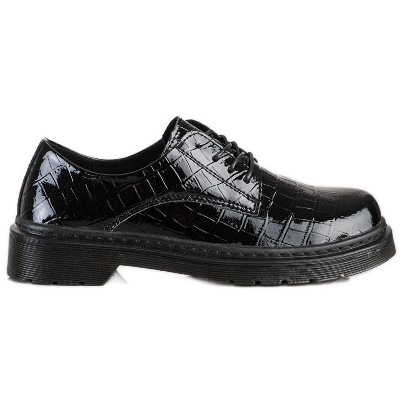 Filippo Scarpe in pelle stampa serpente nero