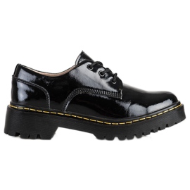 Filippo Scarpe stringate in pelle nero