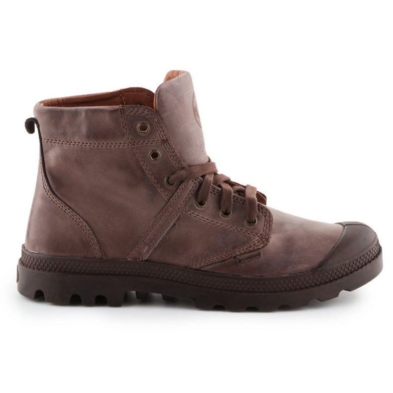 Palladium Palladio Pallabrouse Lea 2 M 03079-271 scarpe marrone
