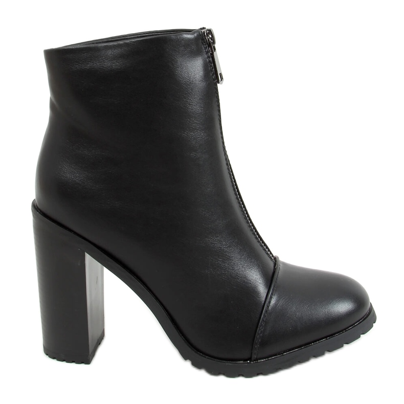 Stivali neri sul palo 801 Black nero
