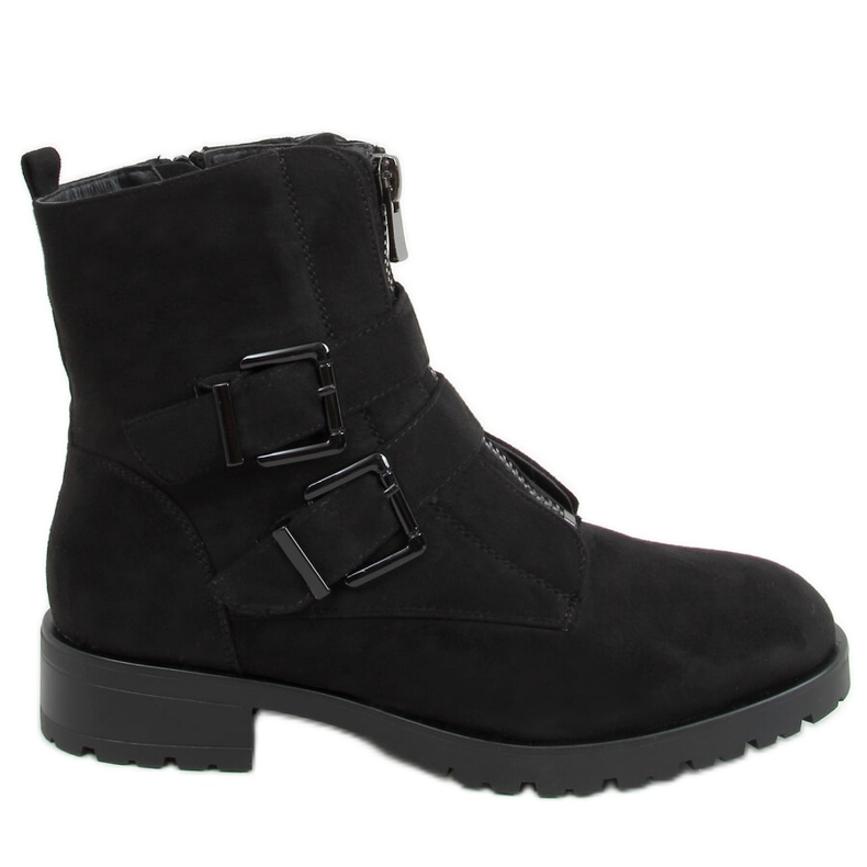 Stivali militari neri 688-A47 Black nero