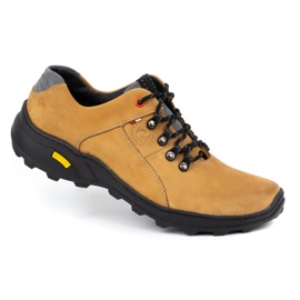 Olivier Scarpe da trekking da uomo 296GT gialle giallo