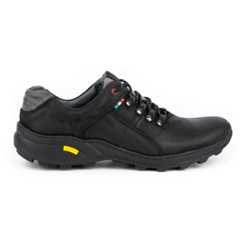 Olivier Scarpe da trekking da uomo 296GT nere nero