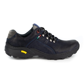 Olivier Scarpe trekking uomo 296GT blu navy