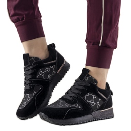 Sneakers nere con elementi metallici Moves nero