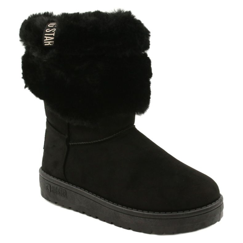 Mukluki Warmed Big Star II274123 da donna nero