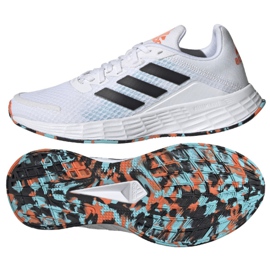 Adidas Duramo Sl K Jr GV9817 scarpe da corsa bianca nero