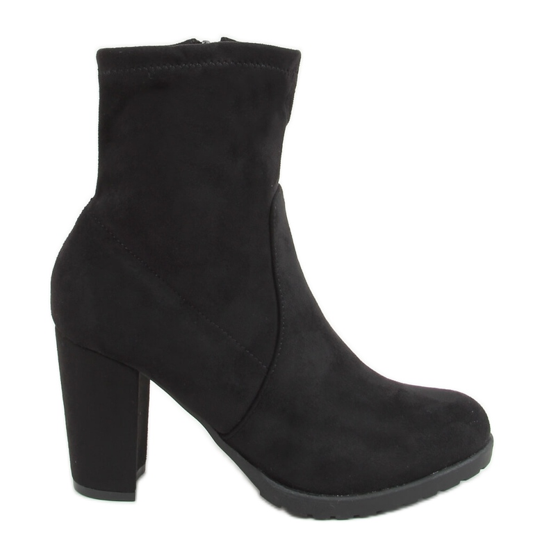 Stivali neri con tacco alto JDY62 Black nero
