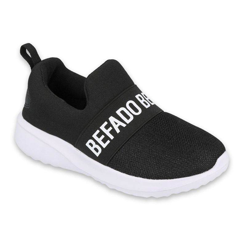 Scarpe per bambini Befado 516X083 bianca nero