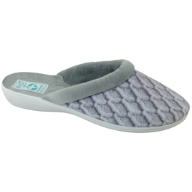 Pantofole 3D Maglione Adanex 25576 Grigio Aloe Vera bianco