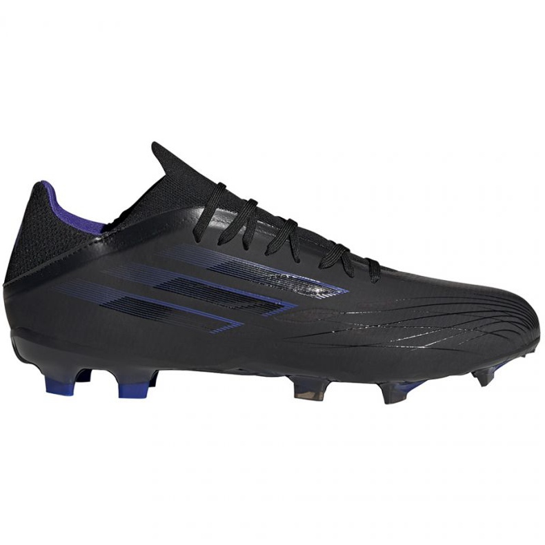 Scarpe da calcio Adidas X Speedflow.2 Fg M FY3288 nero, nero, viola nero