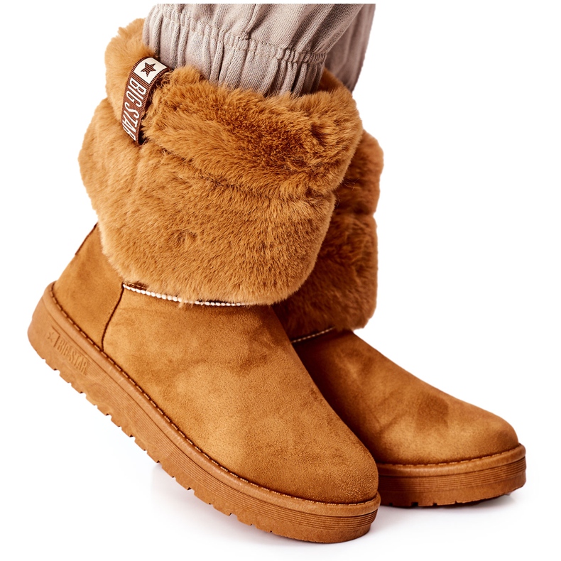 Doposci da donna Big Star II274127 Camel marrone