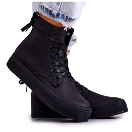 Sneakers Alte da Donna Big Star II274096 Nere nero