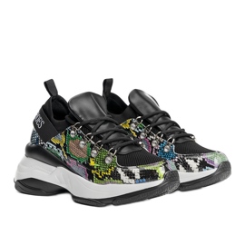 Sneakers nere sulla suola alta di Lissa nero