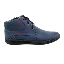Polbut Stivali non isolati da uomo 339 blu navy