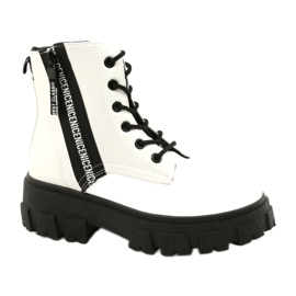 NEWS Novità Workery Timberki 21BT26-4266 Bianco nero
