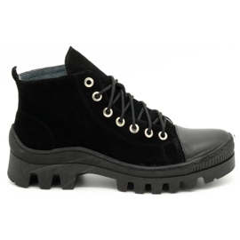 Polbut Stivali da donna in pelle D1 nero