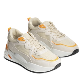 Sneakers beige da donna Adventa