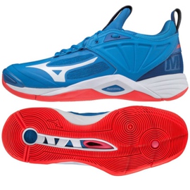 Mizuno Wave Momentum Ii M V1GA211224 scarpe da pallavolo blu blu