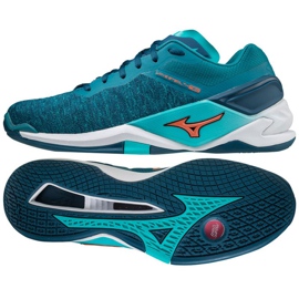 Scarpe Mizuno Wave Stealth Neo M X1GA200084 blu blu