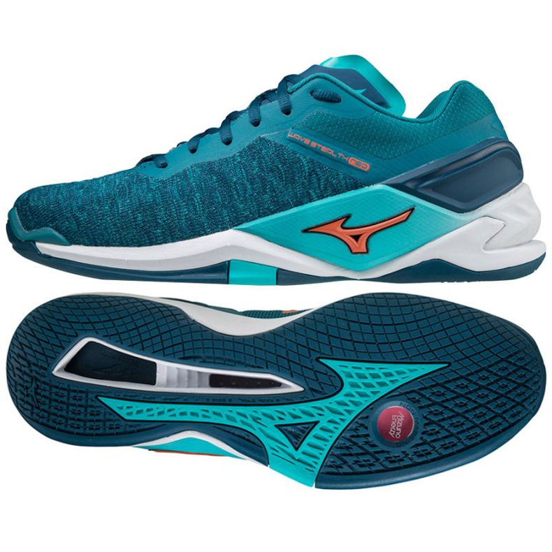 Scarpe Mizuno Wave Stealth Neo M X1GA200084 blu blu