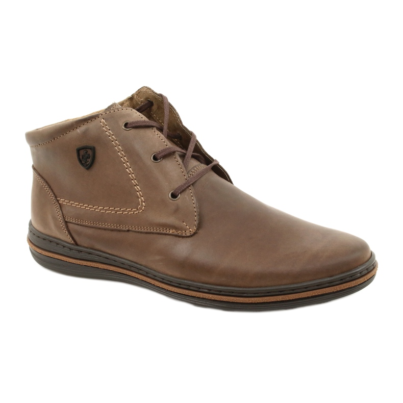 Polbut 339 scarpe da uomo marroni marrone