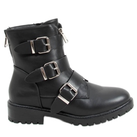 Stivali neri militari C655 Black nero