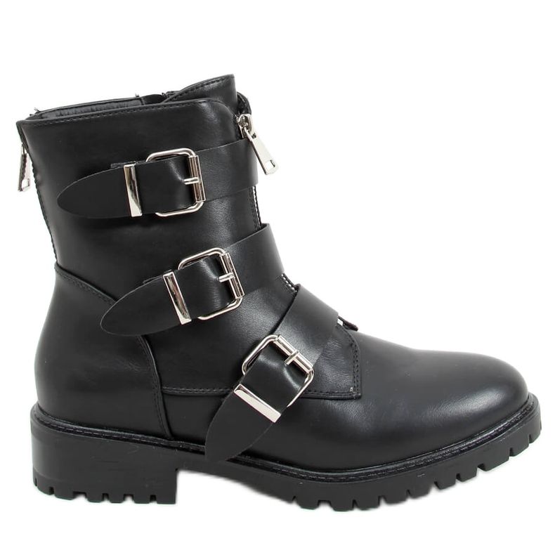 Stivali neri militari C655 Black nero