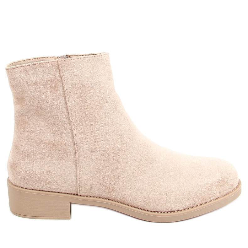 Stivaletti Chelsea classici da donna beige 6215 Khaki cachi
