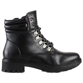 Cm Paris Stivali stringati casual nero