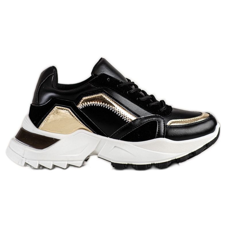 SHELOVET Scarpe da ginnastica alla moda nero