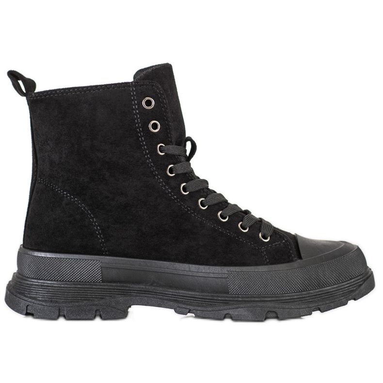 Seastar Sneakers alte in pelle scamosciata nero