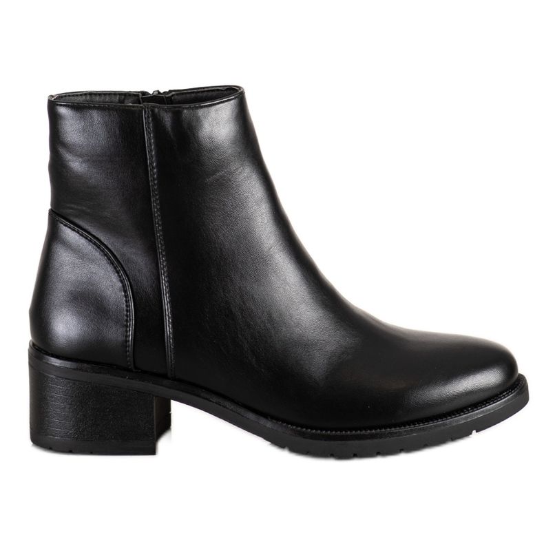 Lovery Stivali casual in ecopelle nero