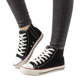 Sneakers Mediana nere alla caviglia nero